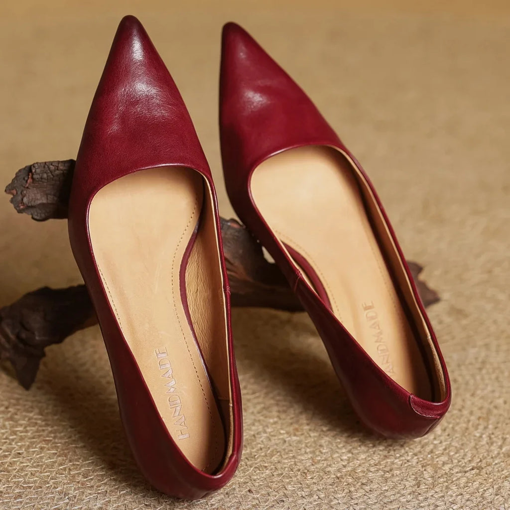 Mirelle Genuine Leather Heels