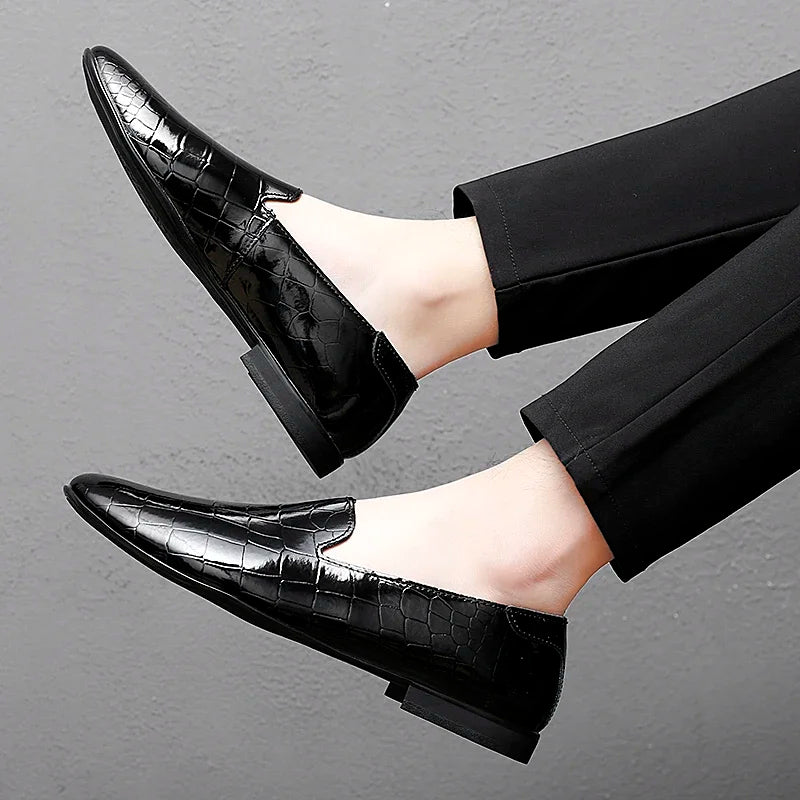 Stalwart Genuine Leather Loafers