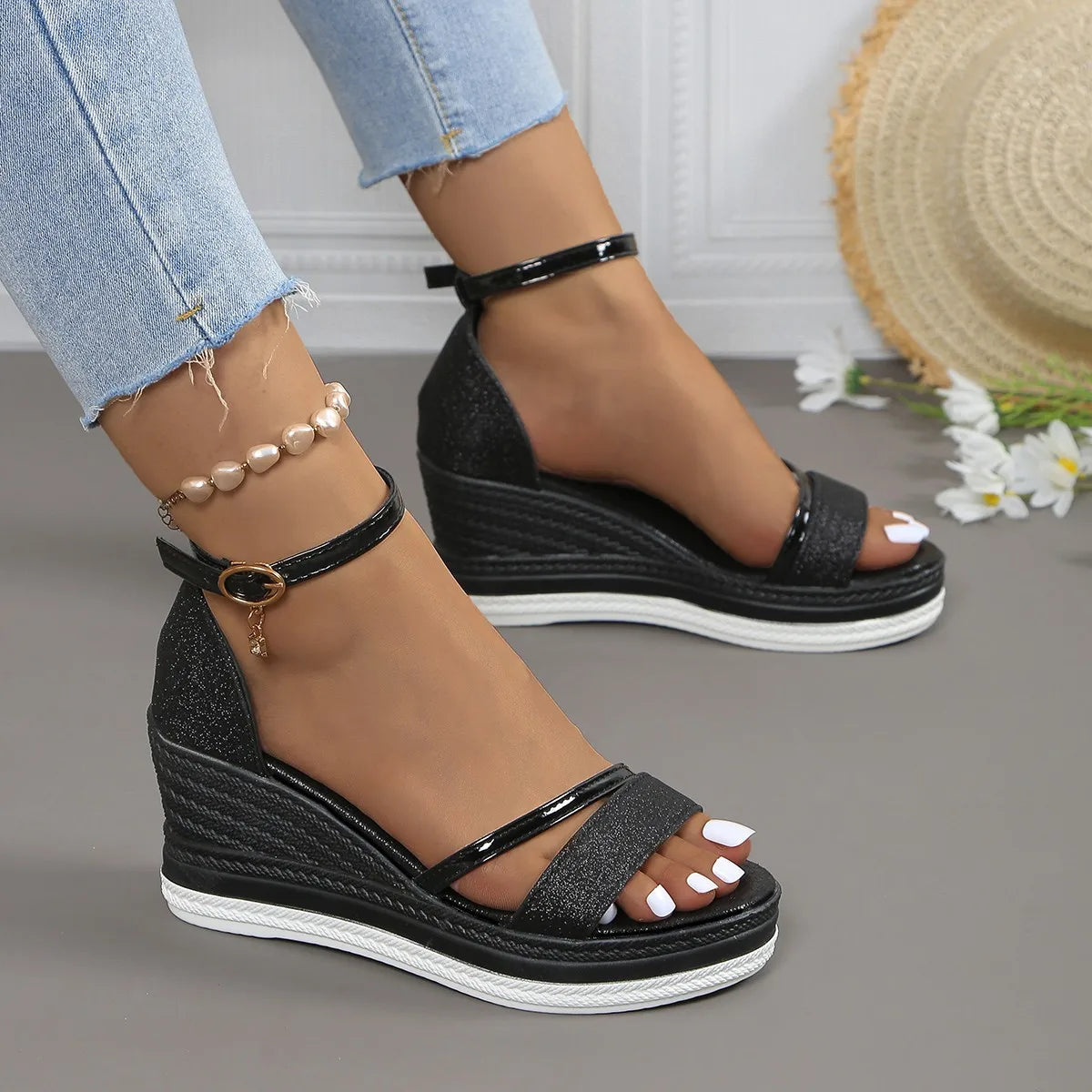 Women's Orthopedic Cushioned Sandals with Ergonomic Support and Cushioned Insole