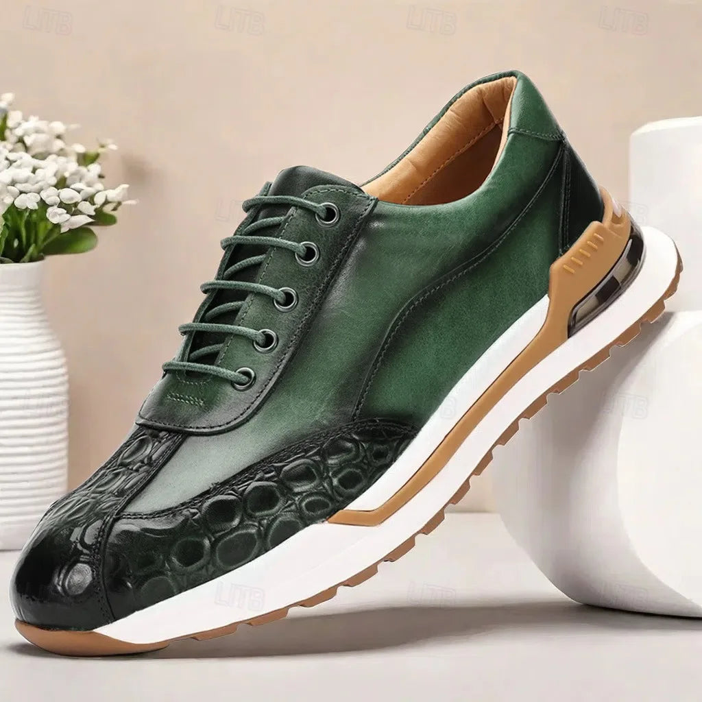 Echelon Leather Sneakers
