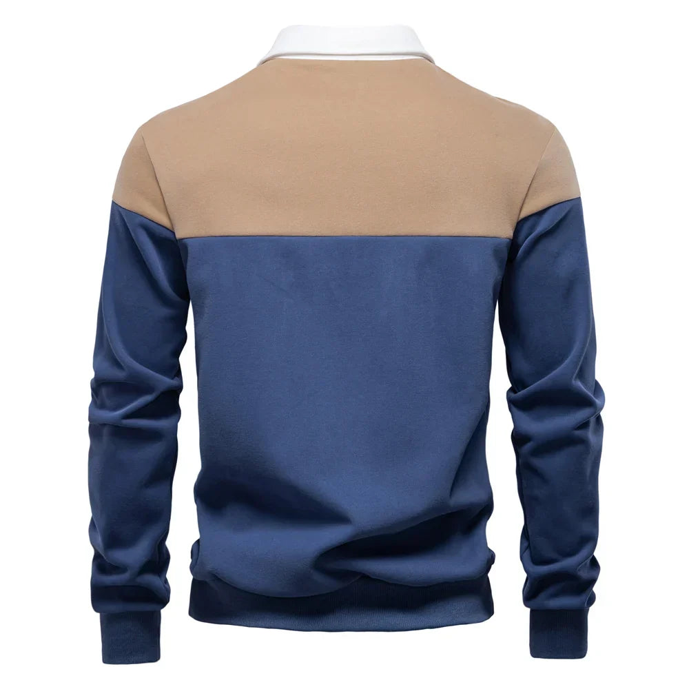 POLO COLLAR WINTER SWEATER FOR MEN