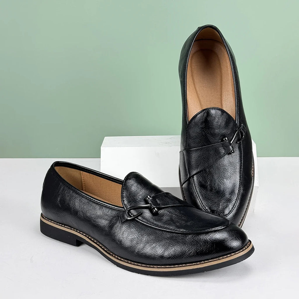 Pelle D'Oro Leather Loafers