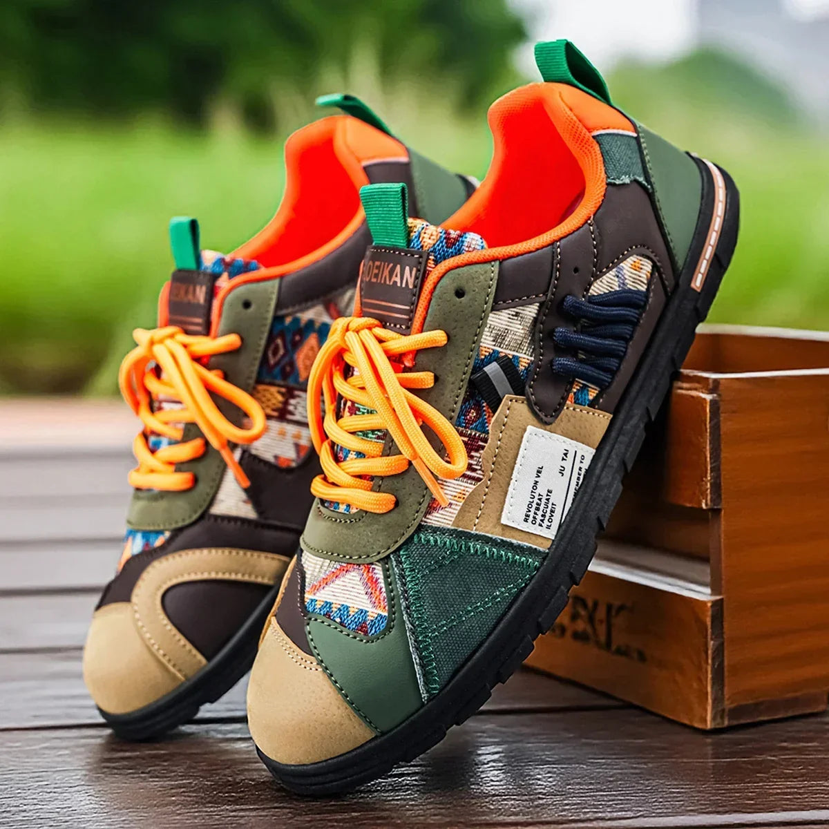 Gianluigi | Men's Retro Urban Outdoor Sneakers
