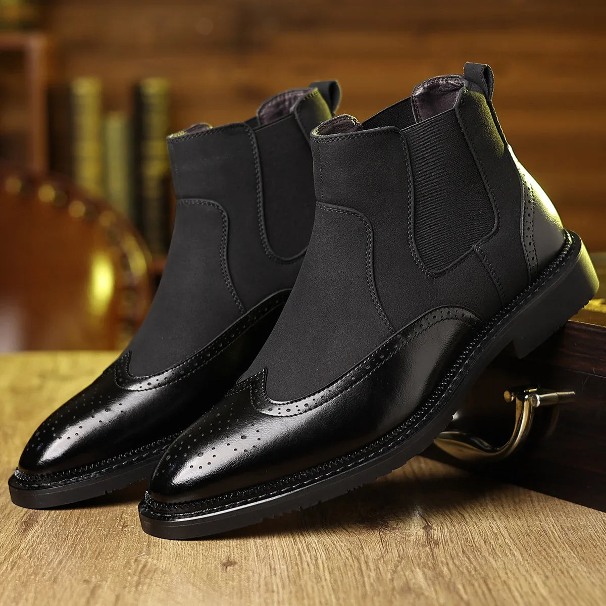 Ravello Suede Leather Boots