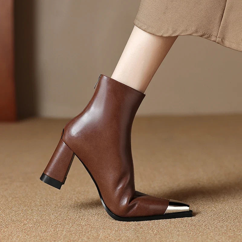Elyth Genuine Leather Boots