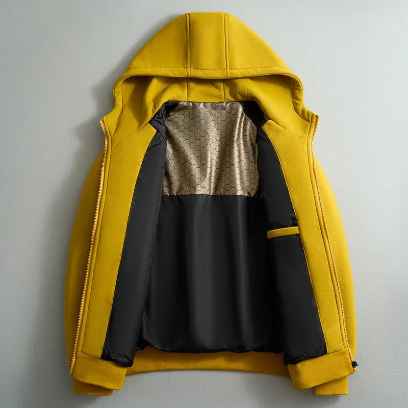 RELAXED HOODED JACKET