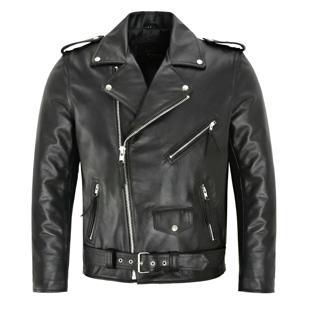 CLASSIC MEN'S LEATHER JACKET