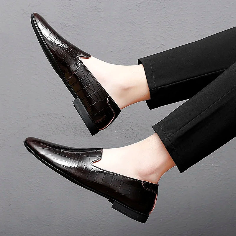 Stalwart Genuine Leather Loafers