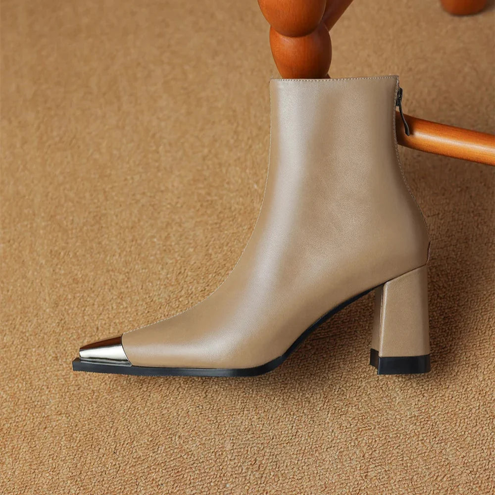 Elyth Genuine Leather Boots