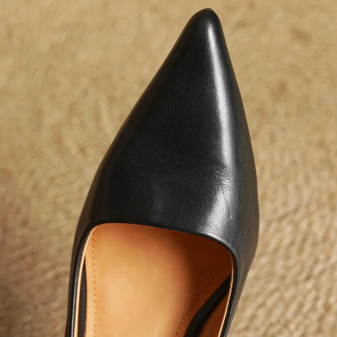 Mirelle Genuine Leather Heels