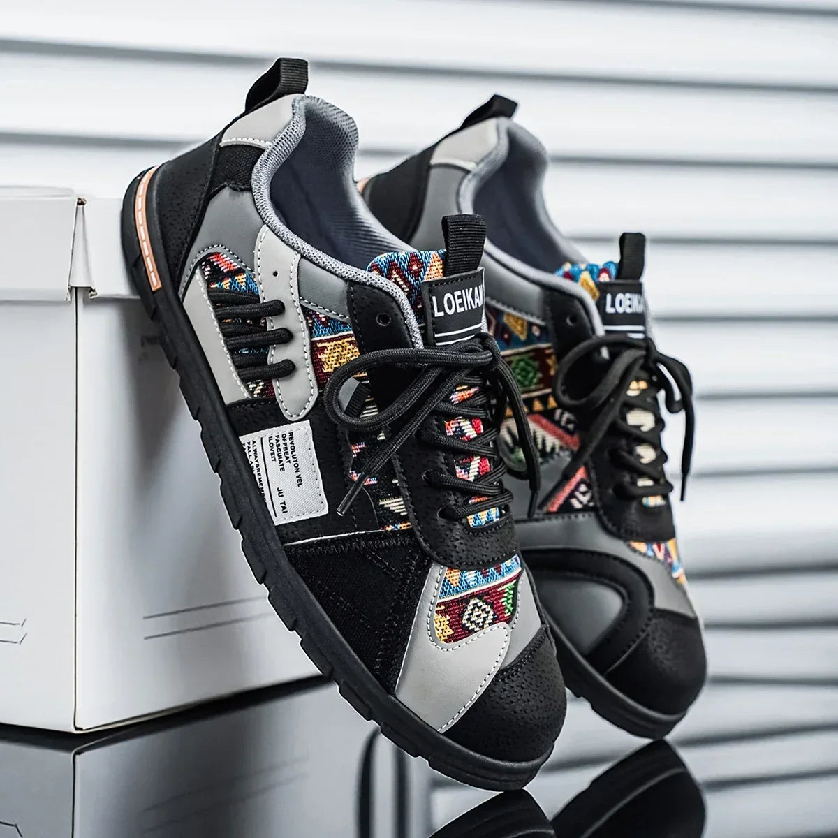 Gianluigi | Men's Retro Urban Outdoor Sneakers