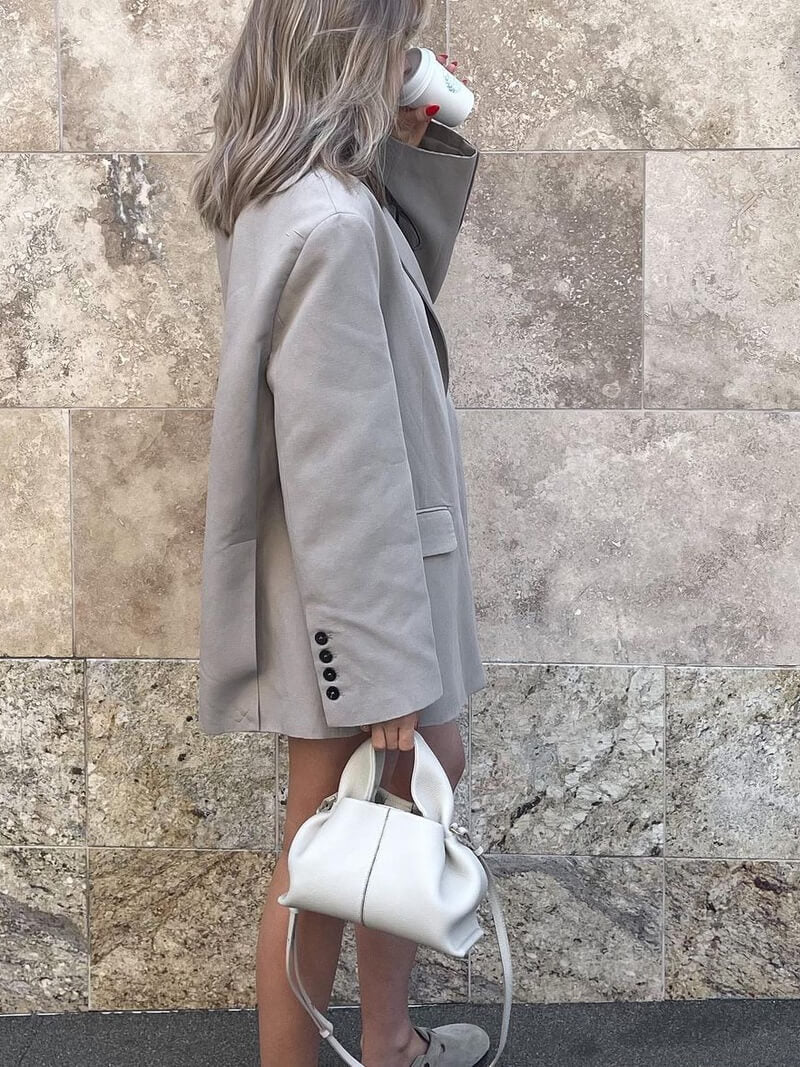 Women's Slouchy Hobo Shoulder Bag with Detachable Strap