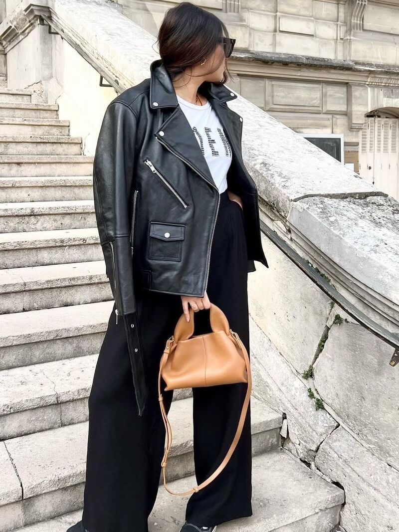 Women's Slouchy Hobo Shoulder Bag with Detachable Strap