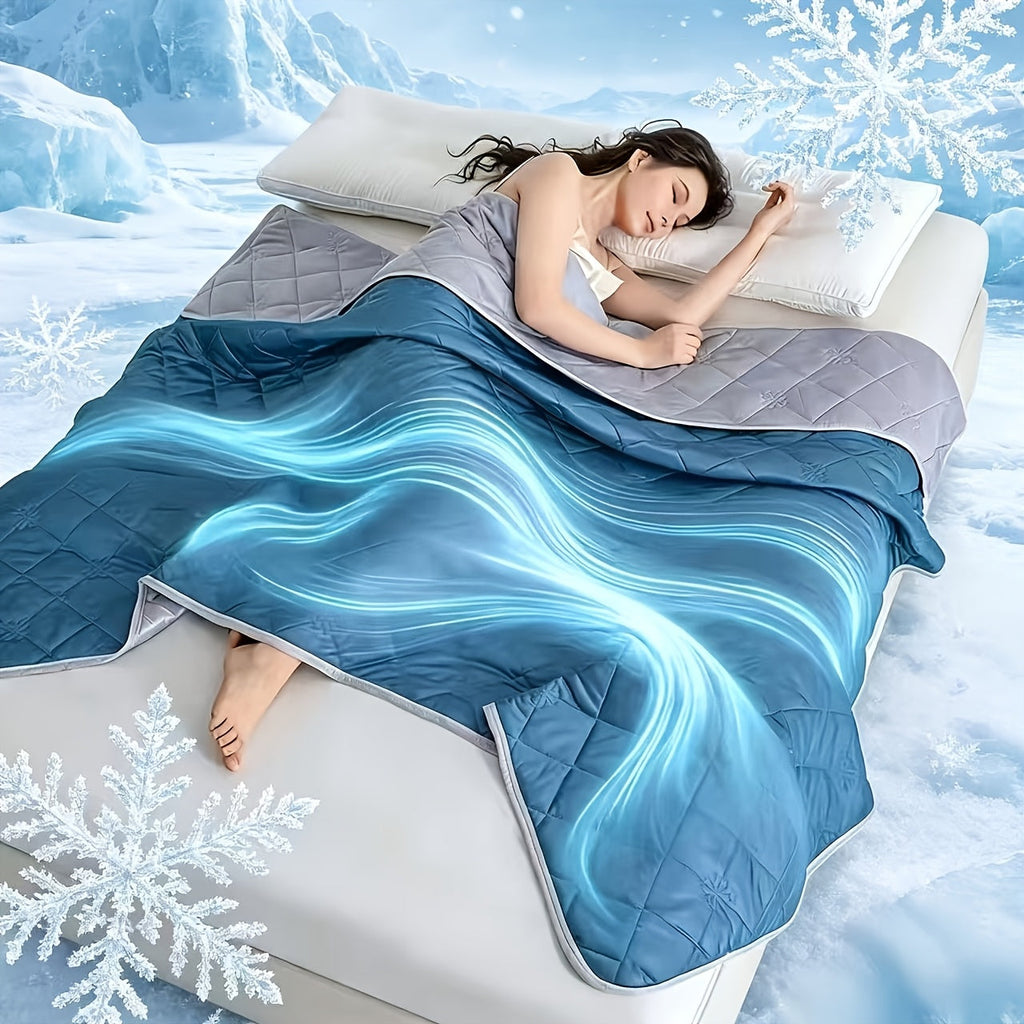 Soft Breathable Cooling Blanket for Comfortable Sleep