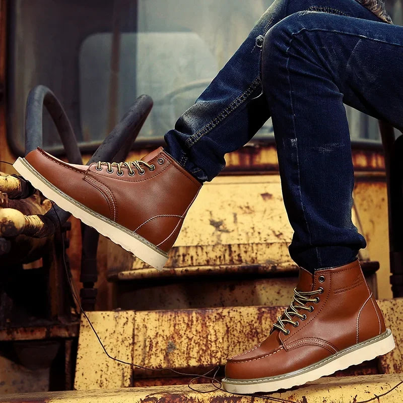 Miller – Retro Genuine Leather Boots