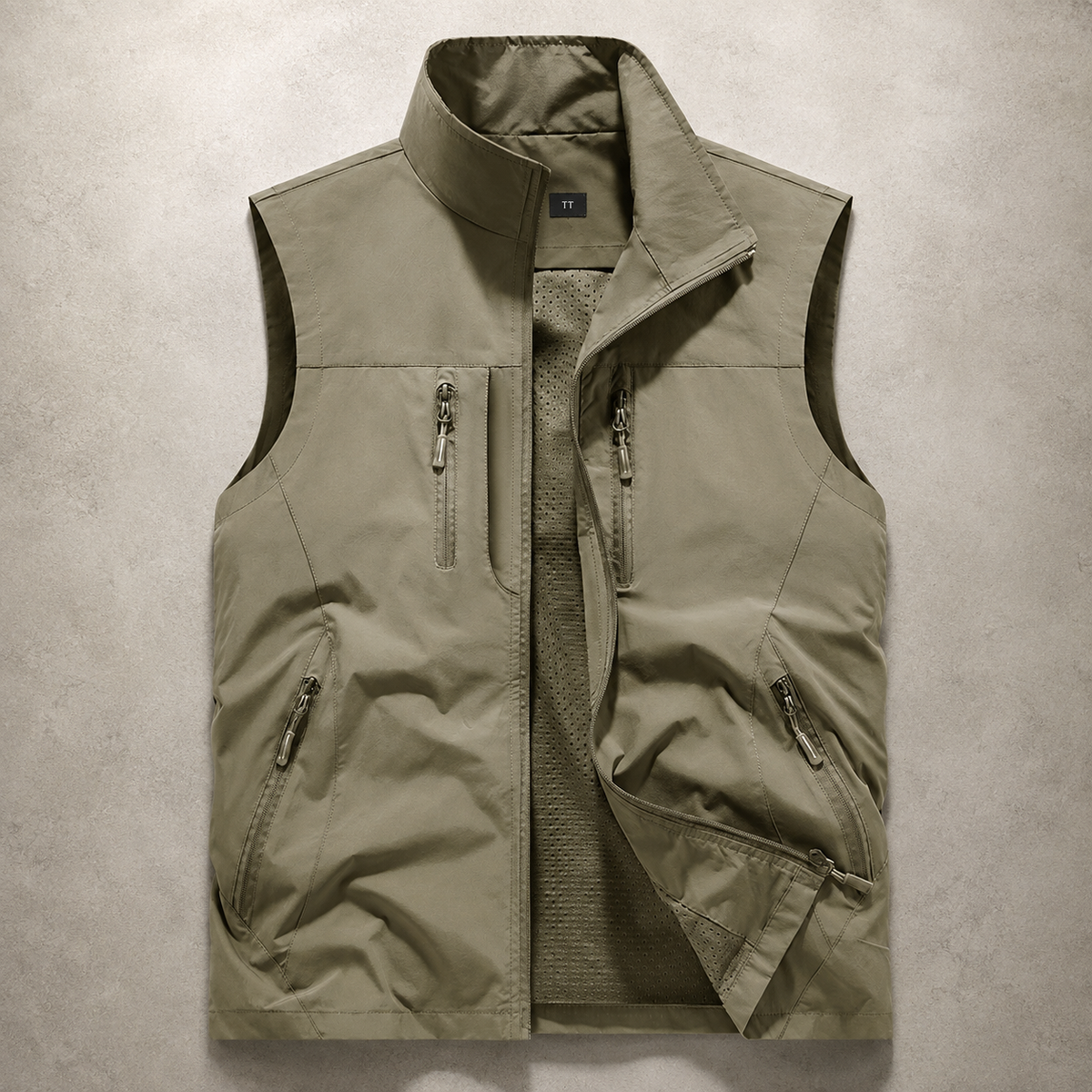 Leuven Zip Pocket Outdoor Utility Vest