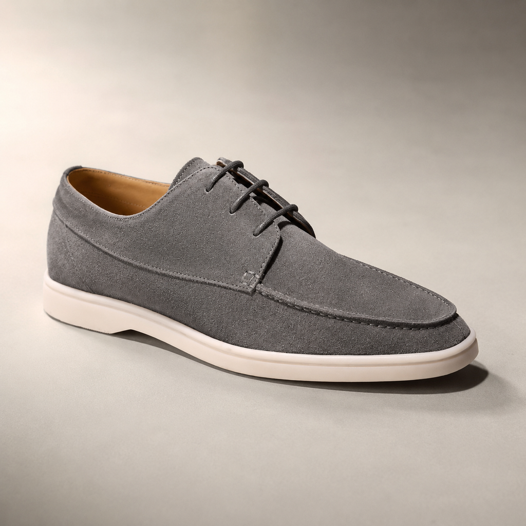 Namur Suede Lace Up Casual Derby