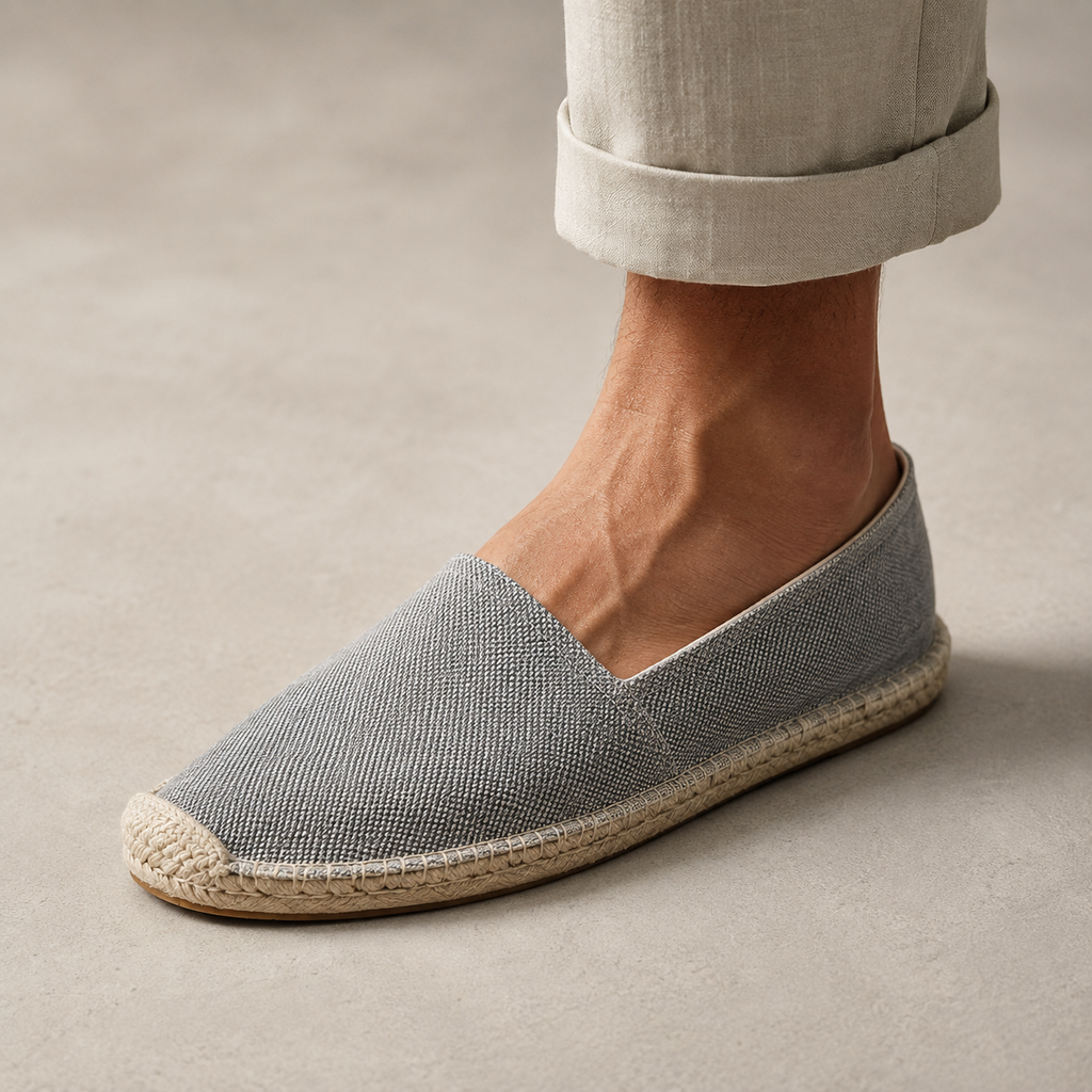 Mantova Suede Slip On Espadrille