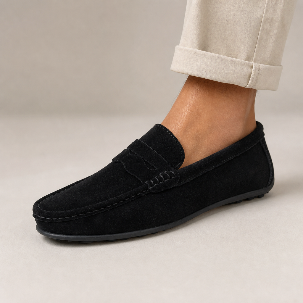 Vicenza Suede Driving Moccasin