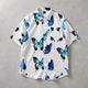 White Butterfly Print