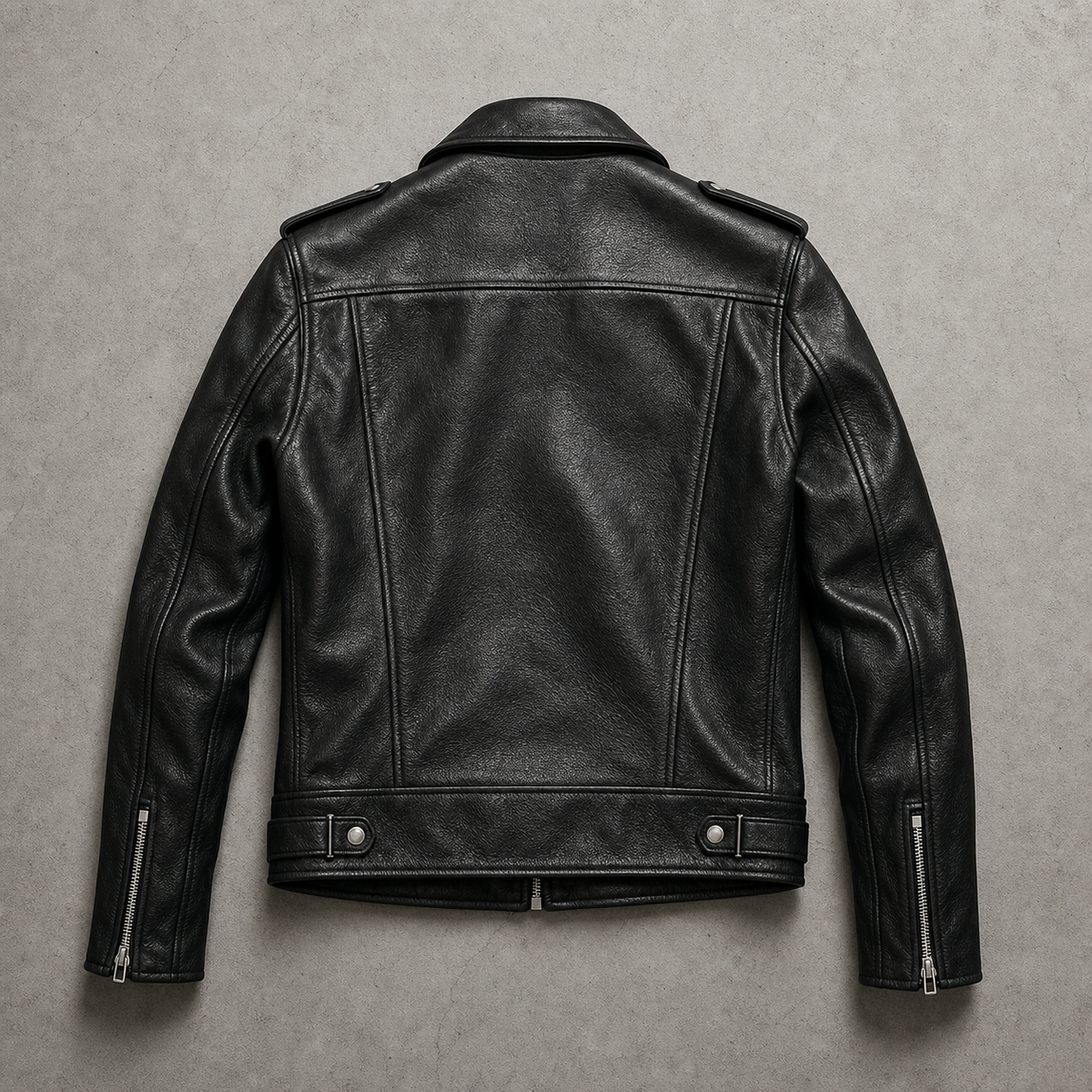 Cordoba Asymmetric Zip Faux Leather Moto Jacket