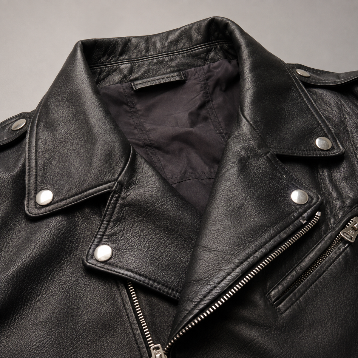 Cordoba Asymmetric Zip Faux Leather Moto Jacket