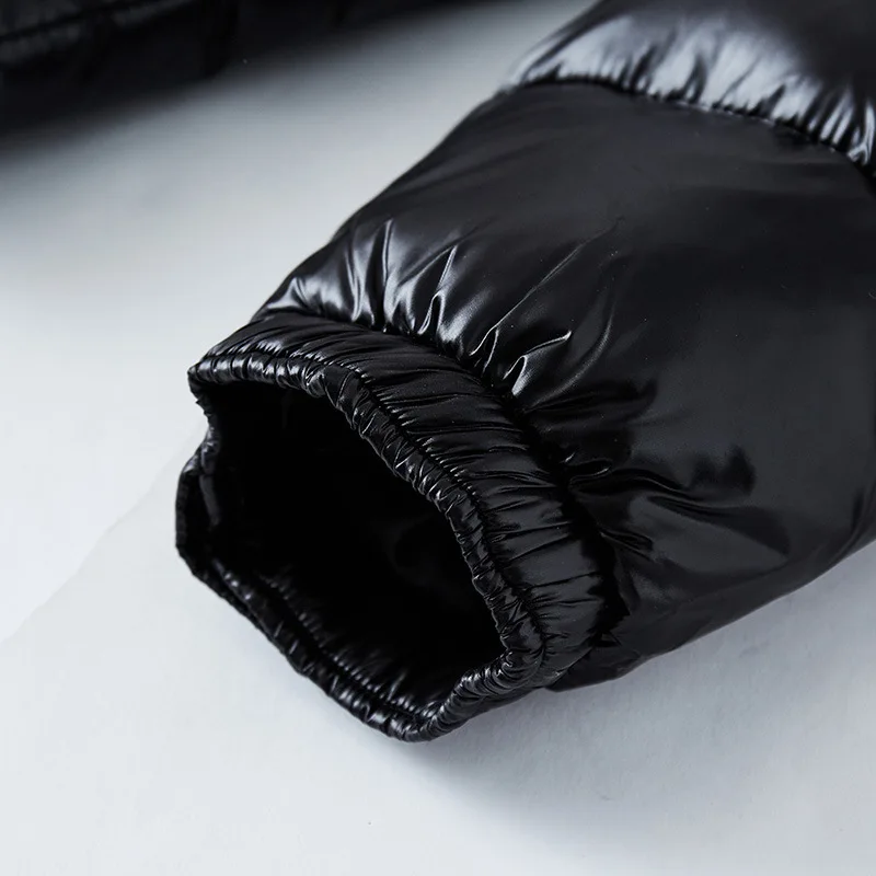 QUILTED HOODED JACKET FOR MEN