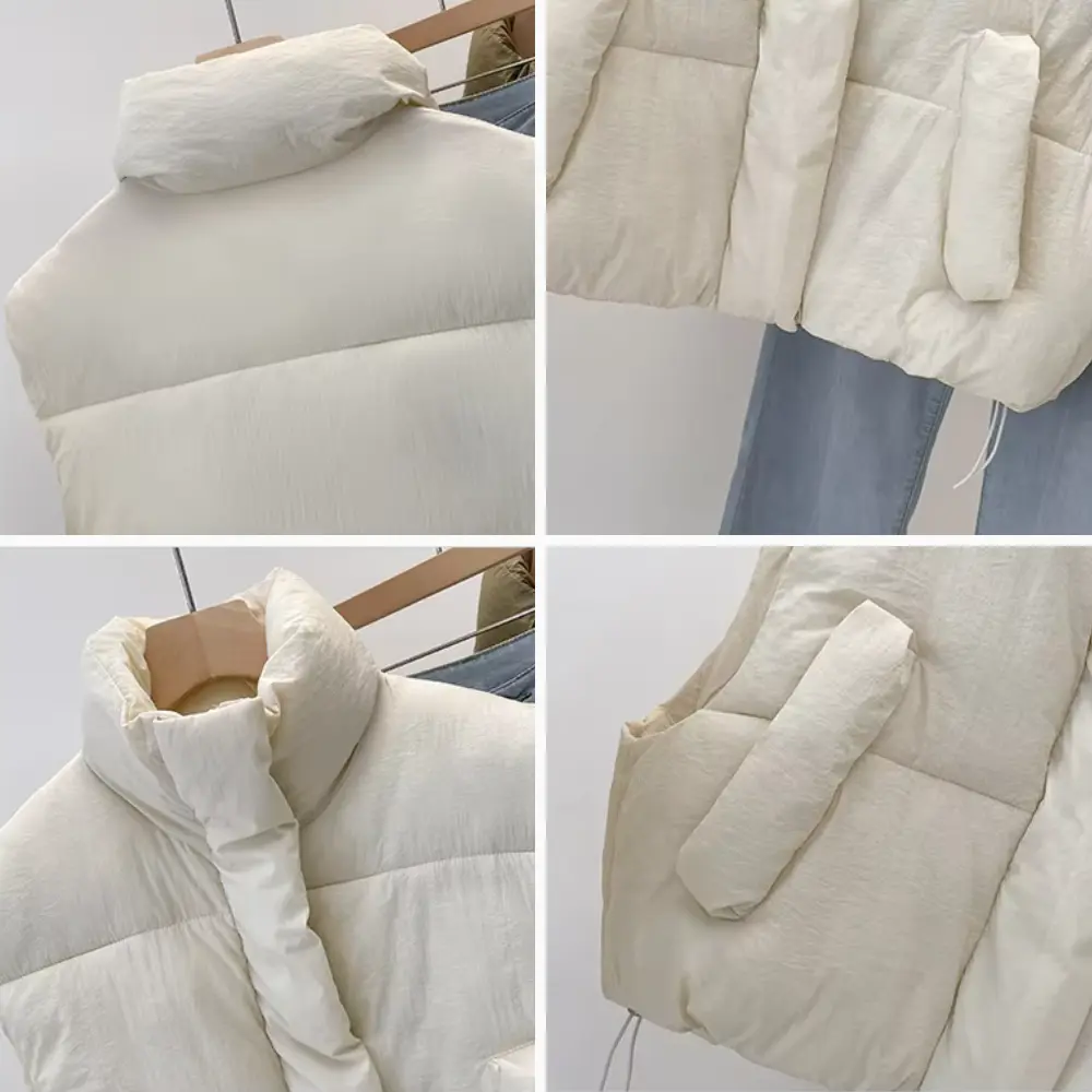 Thick Cropped Vest for Women