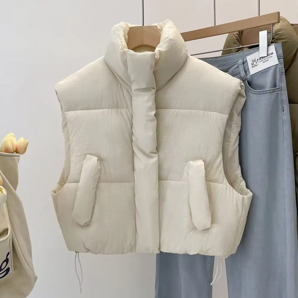 Thick Cropped Vest for Women