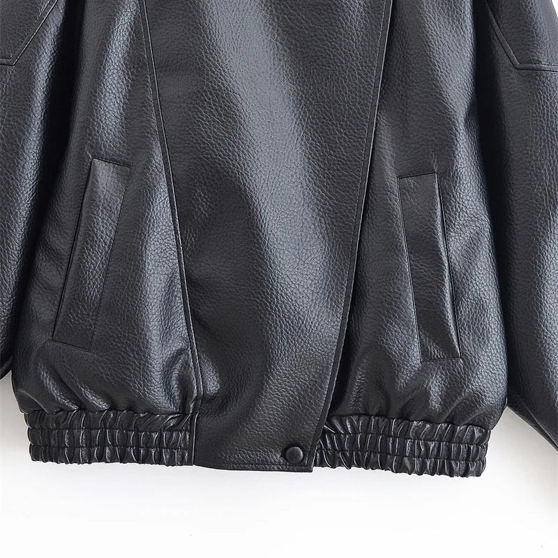 The Milan Pebble Leather Jacket