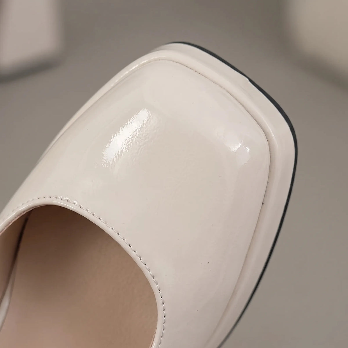 Women's Platform Mary Jane Pumps with Block Heel