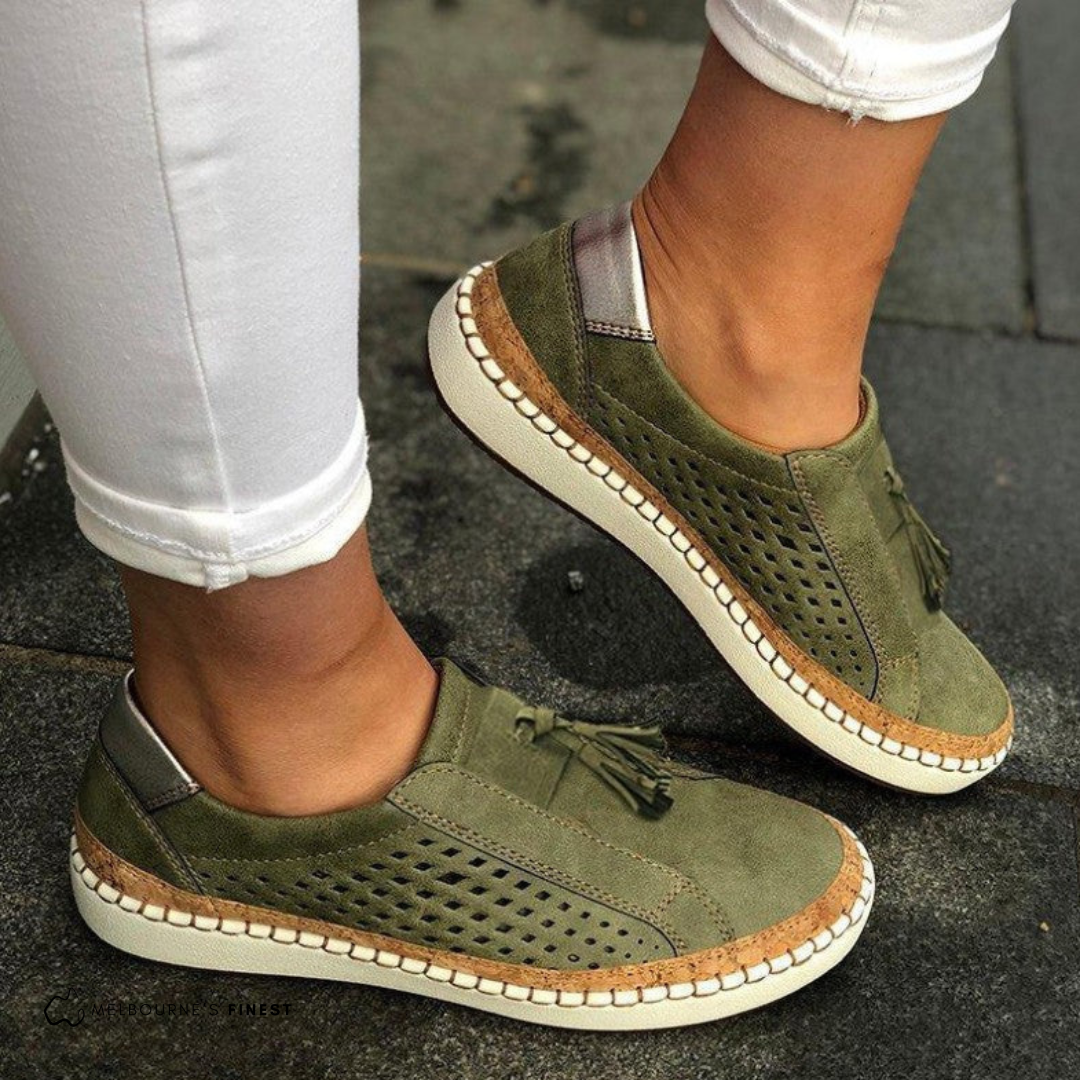 Women's Hollow Out Slip-On Sneakers