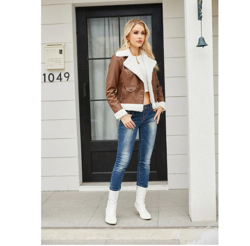 Women's Leather Jacket – Timeless Style and Durability.
