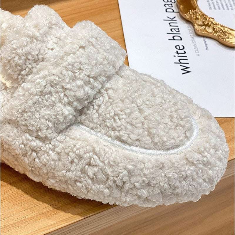 Women's Plush Fleece Cozy Slippers