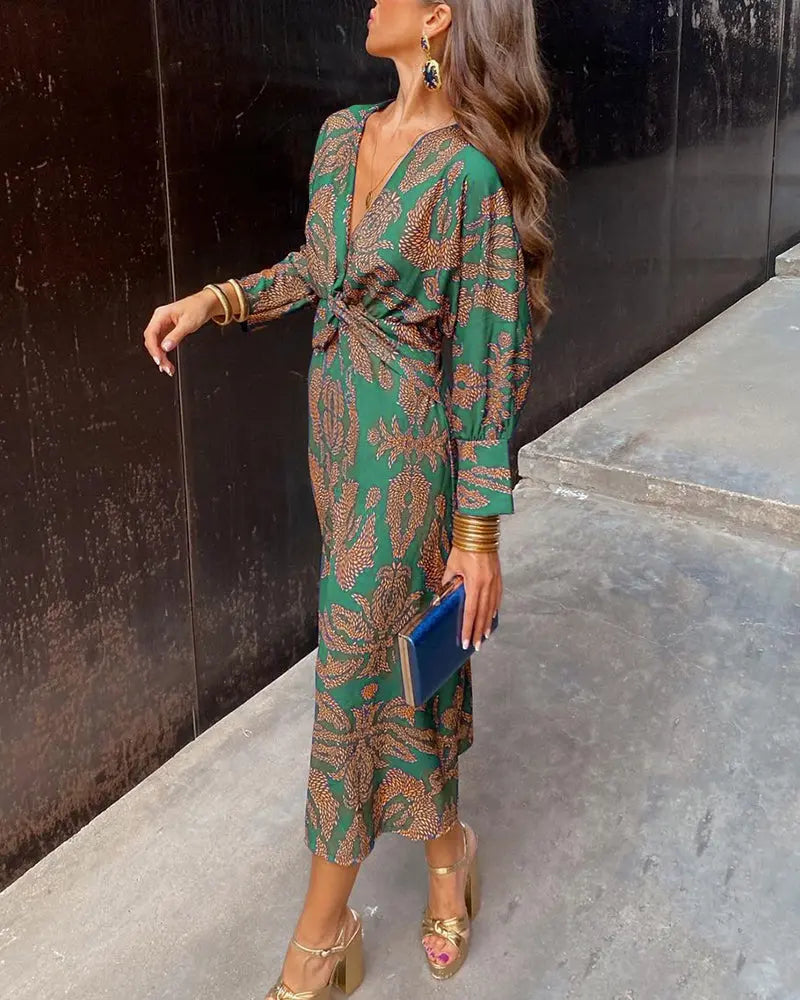 Women's  Wrap Dress – Effortless Style & Comfort