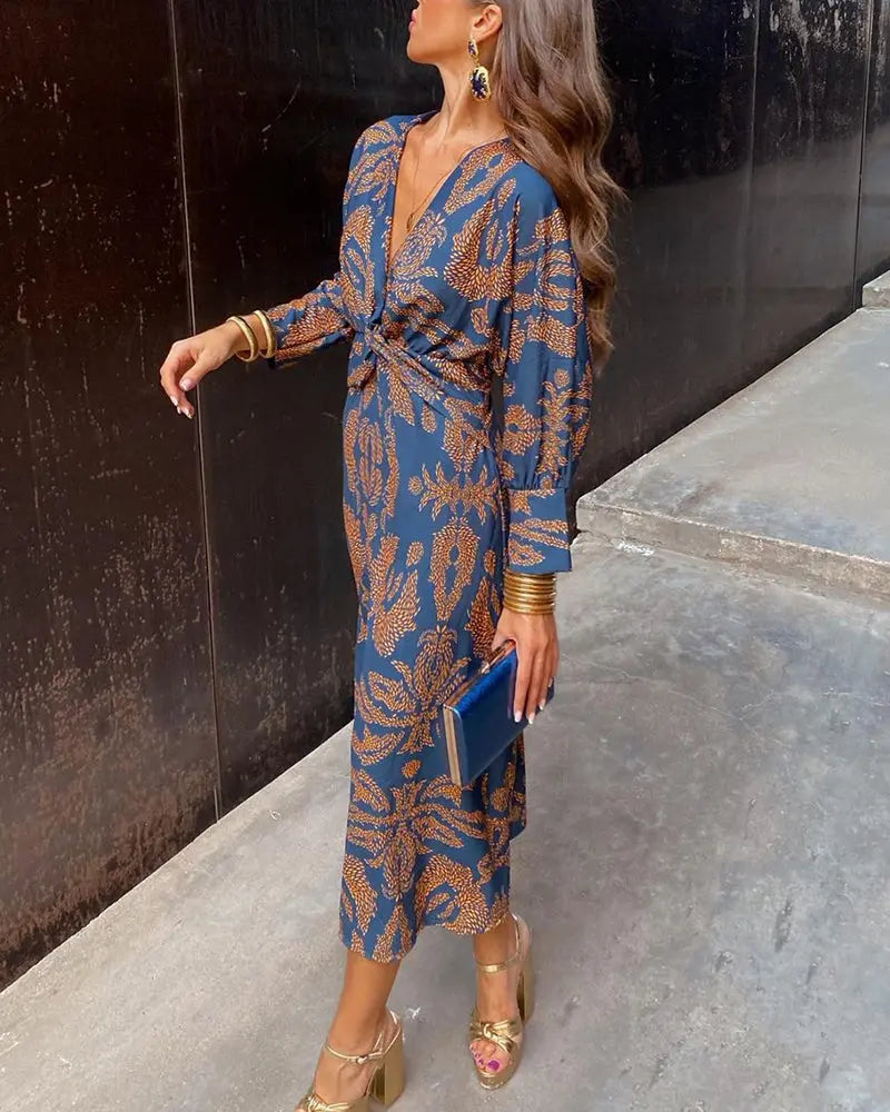 Women's  Wrap Dress – Effortless Style & Comfort