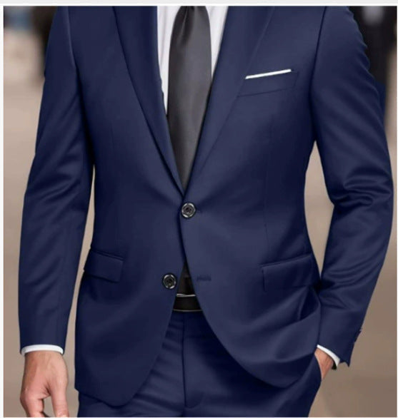 Men's Two-Piece Suit, Notch Lapels, Button Front
