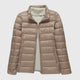 Khaki Stand-up collar