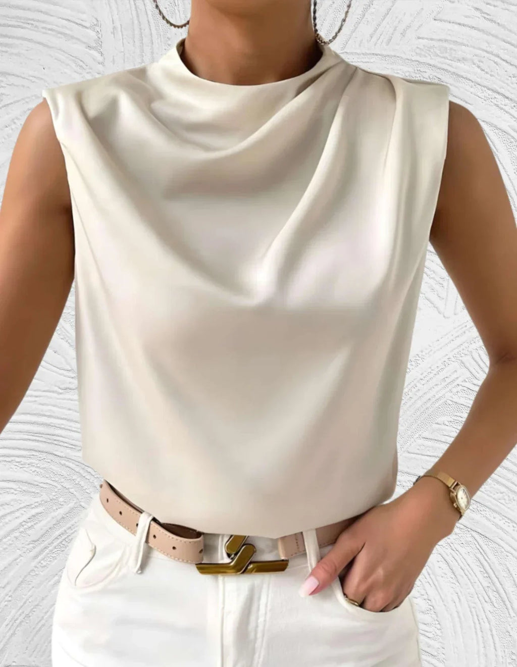 Women's Blouse with Breathable Fabric and Elegant Fit