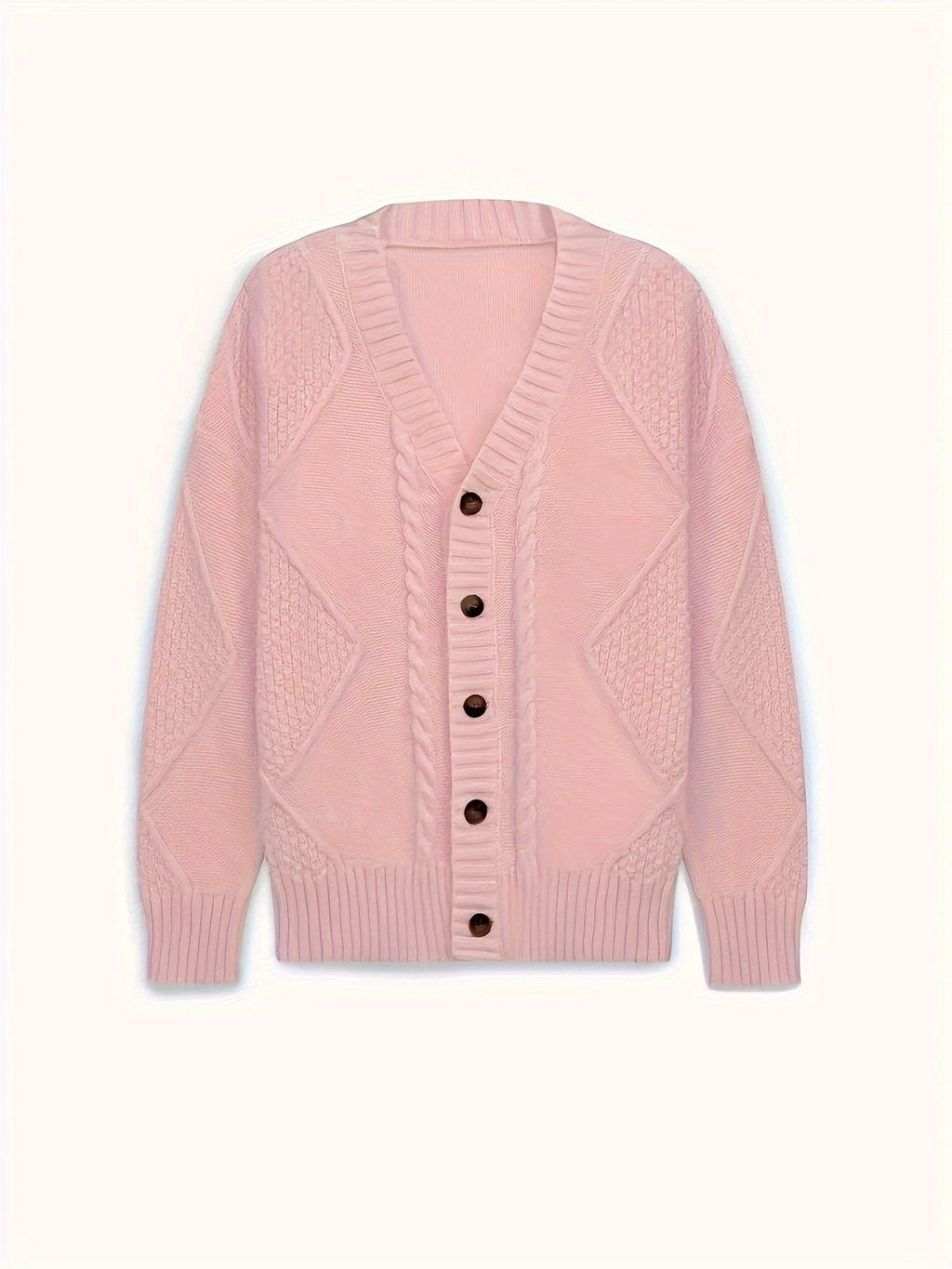 Aisha | Cable Knit Button Cardigan for Women
