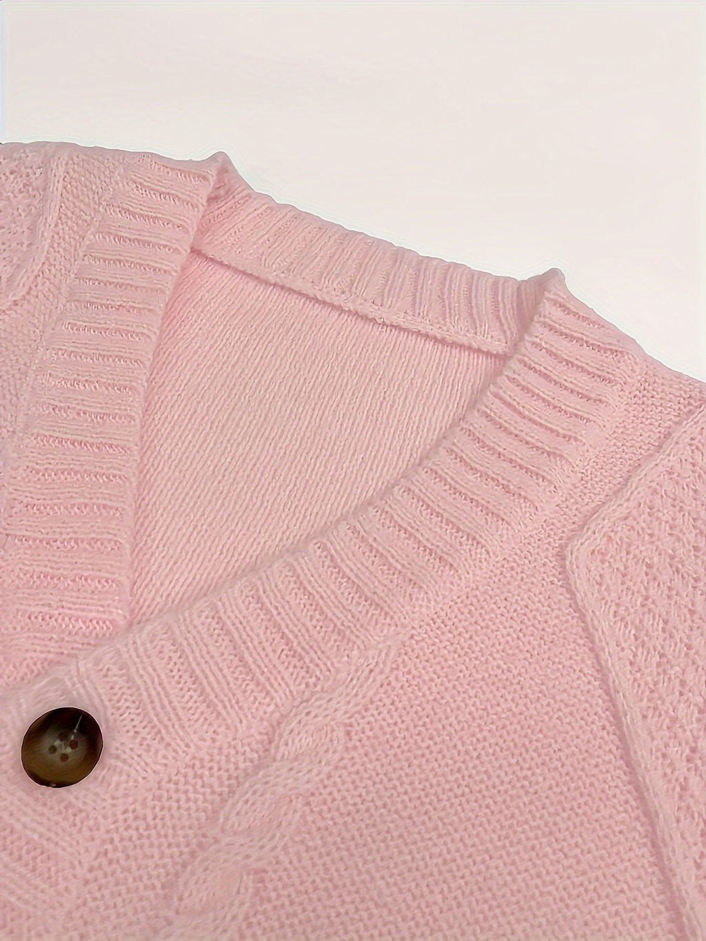 Aisha | Cable Knit Button Cardigan for Women