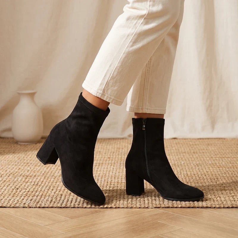 Verena Suede Ankle Boots