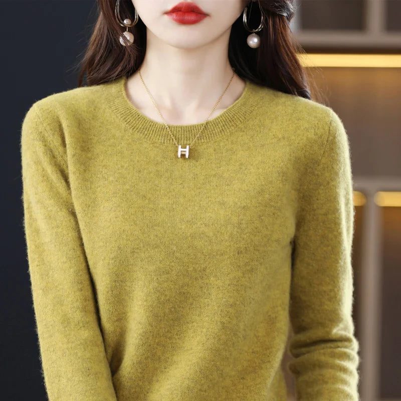 Ancelin | Cashmere Knitted Sweater for Women