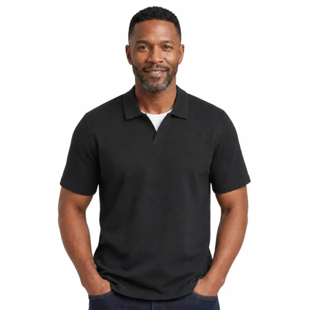 Anton | Men's Layered Polo Shirt