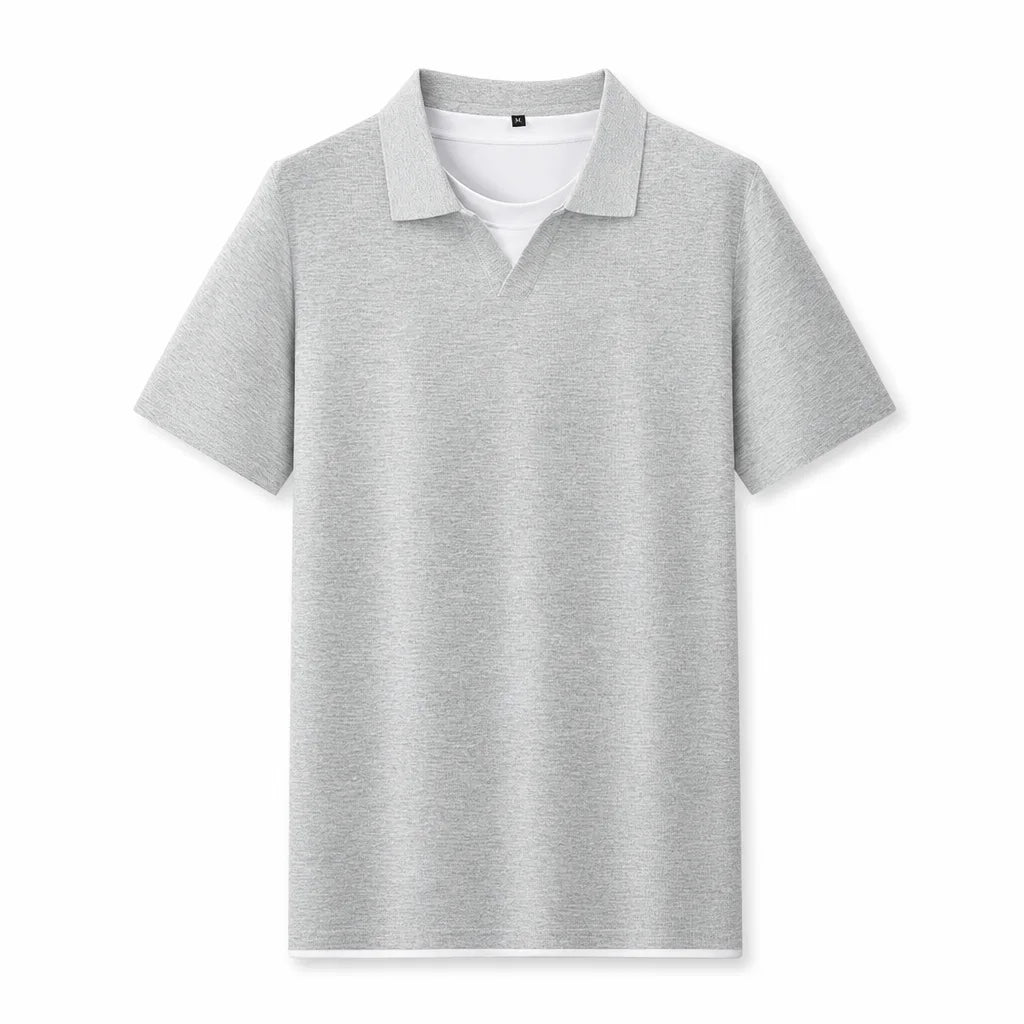 Anton | Men's Layered Polo Shirt