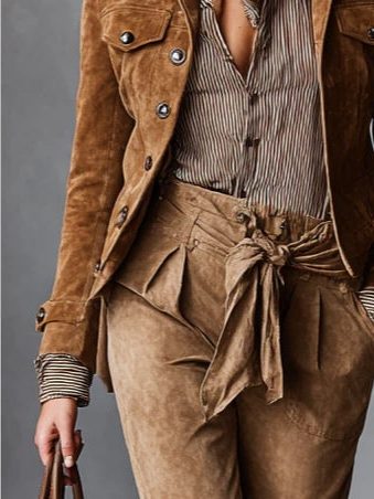 Antonella | Suede Single-Breasted Cropped Jacket for Women