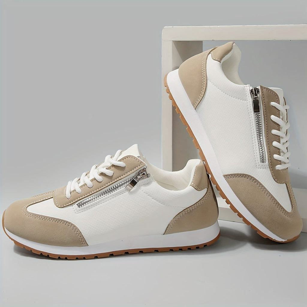 Aurelia | Canvas Lace-Up Sneakers for Women