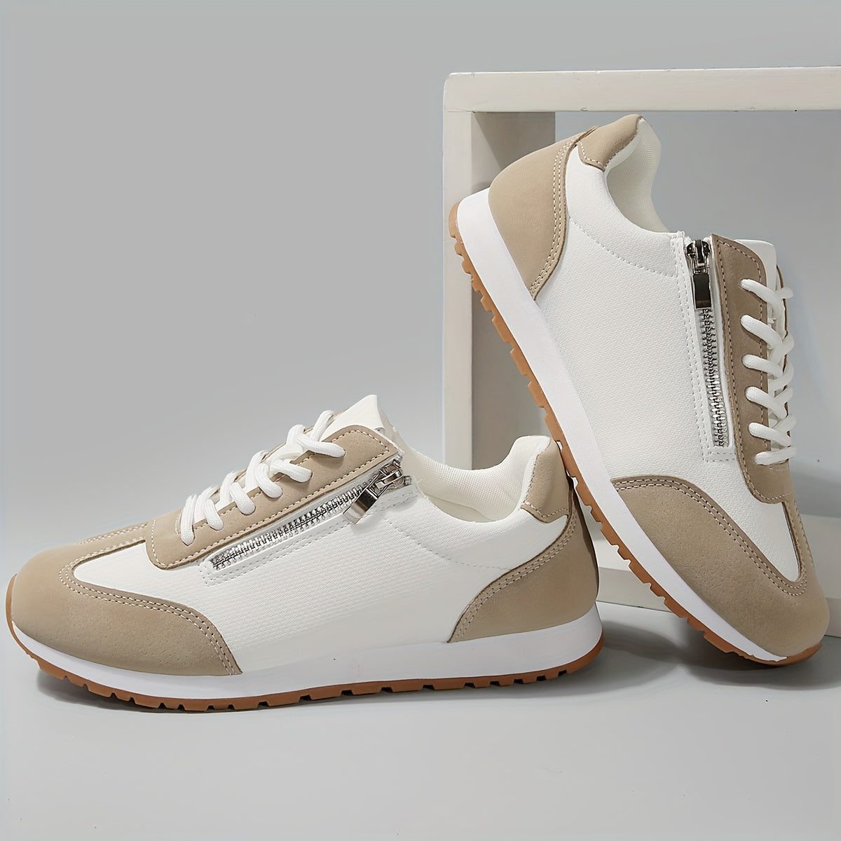 Aurelia | Canvas Lace-Up Sneakers for Women