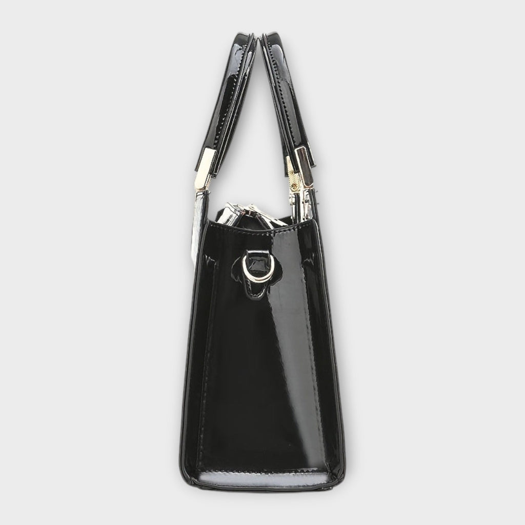 Veralie -  Shiny Crocodile Skin Pattern Handbag