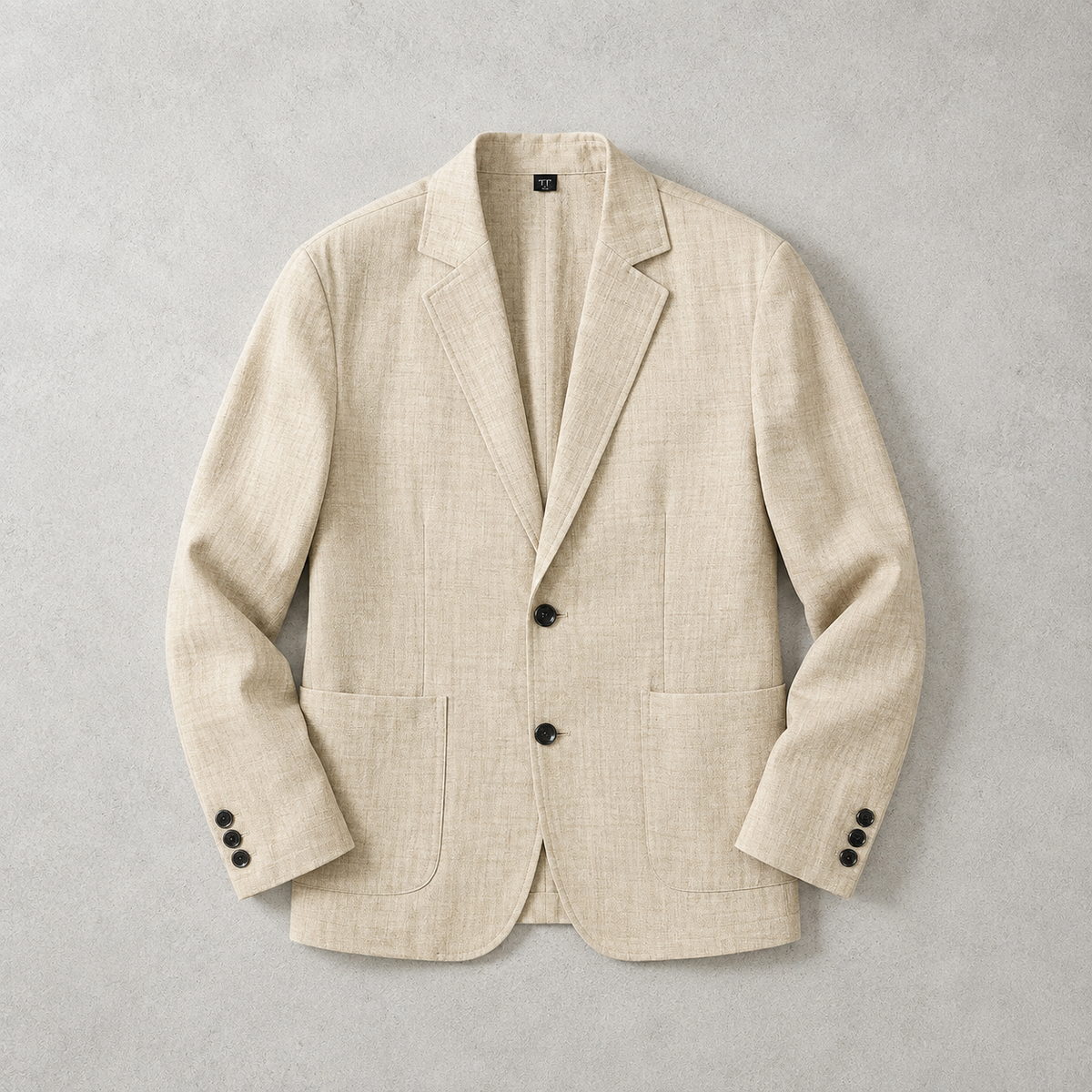 The Avignon Textured Linen Blend Blazer
